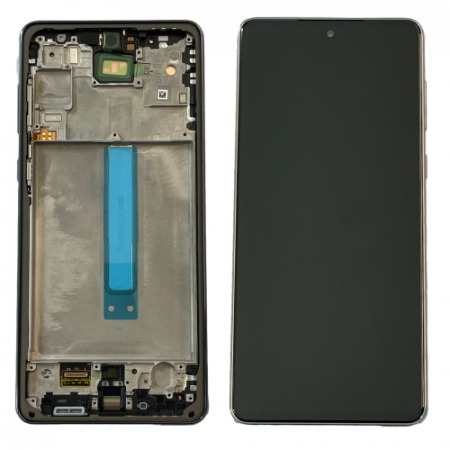 Galaxy A - Ecran  Display Samsung A736B / 73 5G 2022 ORIGINAL Service Pack Cu Rama - NEGRU
