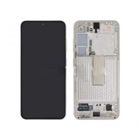 Galaxy S - Ecran  Display Samsung S911 / S23 5G 2023  - ORIGINAL Service Pack CU RAMA - BEJ