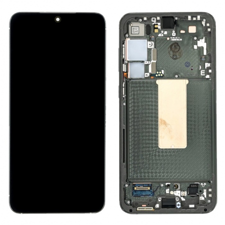 S23 Plus 5G 2023 / S916 - Ecran  Display Samsung S916 / S23 Plus 5G 2023  - ORIGINAL Service Pack Cu Rama - VERDE
