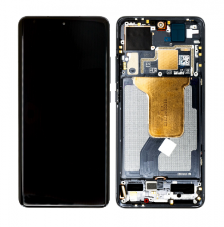 Ecrane Pentru XIAOMI - Ecran LCD Display Xiaomi 12 2022 ORIGINAL Service Pack Cu Rama - Negru / Black 12 / 12S / 12 X 5G 2022
