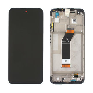 Ecrane Pentru XIAOMI - Ecran LCD Display Xiaomi Redmi 10 2022 ORIGINAL Service Pack Cu Rama - Negru / Black