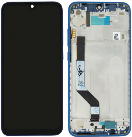 Ecrane Pentru XIAOMI - Ecran LCD Display Xiaomi Redmi 7 2019 ORIGINAL Service Pack cu rama - Negru / Black M1810F6LG, M1810F6LH, M1810F6LI
