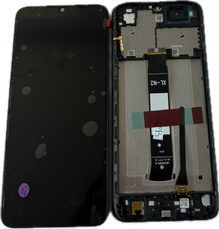 REDMI A1 / A1 Plus 4G 2022 - Ecran LCD Display Xiaomi Redmi A1 / A1 Plus 4G 2022 Compatibil Cu Rama - NEGRU 220733SI, 220733SG, 220733SL, 220743FI, 220733SH 220733SFG