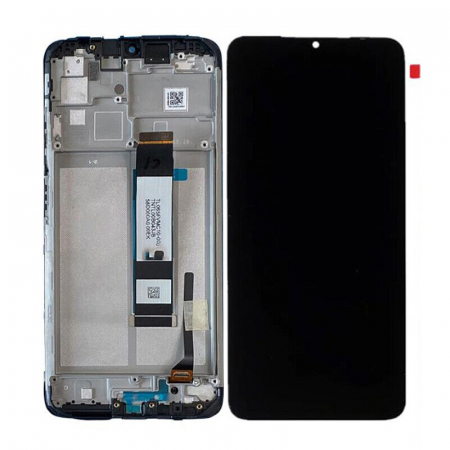 6 / 6A - Ecran Display Xiaomi Redmi 9T /Poco M3  9 POWER / NOTE 9 4G / Compatibil Cu Rama - NEGRU