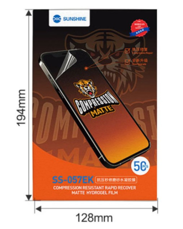 FOLII SILICON SUNSHINE - Folie Protectie Hydrogel SUNSHINE SS-057EK Hydrogel FILM - MATT