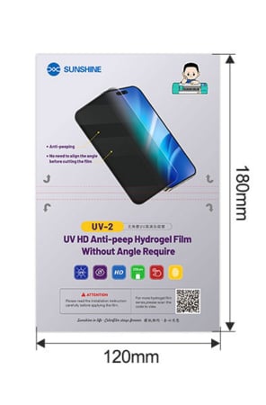 FOLII SILICON SUNSHINE - Folie Protectie Hydrogel SUNSHINE UV-2 HD  FILM - PRIVACY