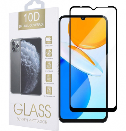 Folii Oppo - FOLIE Sticlă securizată 10D Compatibil Cu A17 / A77 / A57 / A57S / A57E 4G / A18 / A38 / A58 / A78 5G - cu marginea NEAGRA