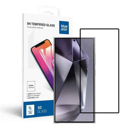 FOLIE Sticlă securizată Blue Star Compatibil Cu SAMSUNG S25 ULTRA / S938 - Black [1]