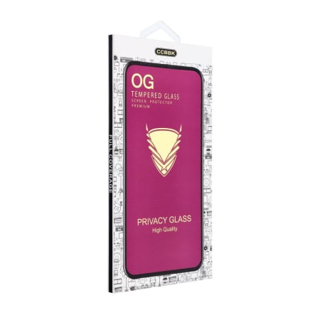 Folii iphone - FOLIE Sticlă securizată OG Premium PRIVACY Compatibil Cu IPHONE 17 PRO MAX - Black