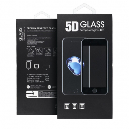 Folii iphone - Folie Sticla Securizata 5D PRIVACY pentru IPHONE 12 PRO MAX - Black