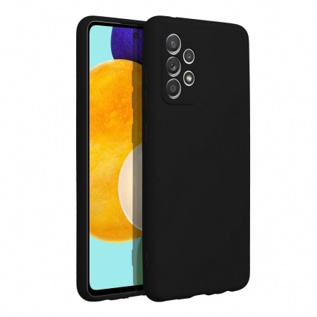 Huse SAMSUNG - HUSA SILICONE CASE SAMSUNG Galaxy A52 5G / A52 4G / A525 / A526 / A528 - NEGRU