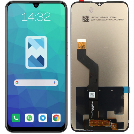 G9 PLAY - Ecran Lcd Display MOTOROLA G9 PLAY fara rama - NEGRU