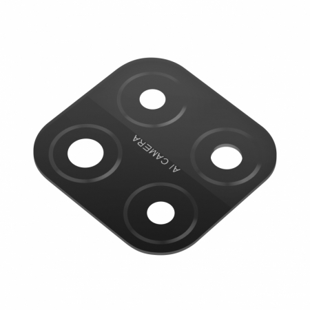 Piese OPPO - Geam Camera OPPO A15 doar sticla cu adeziv - NEGRU