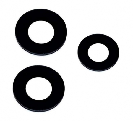 Piese XIAOMI - Geam camera XIAOMI POCO F5 5G  doar sticla cu adeziv - NEGRU