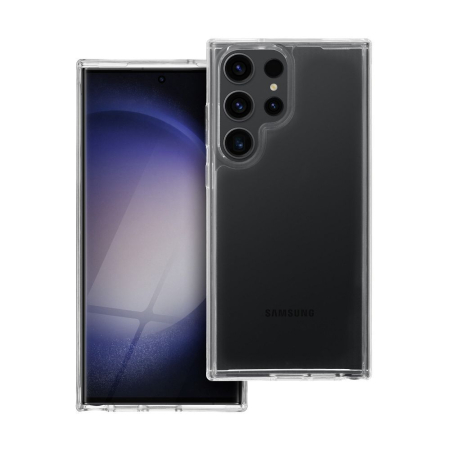 Huse Telefoane - Husa Silicon Super Clear Hybrid COMPATIBIL Cu SAMSUNG S23 Ultra / S918 - TRANSPARENT
