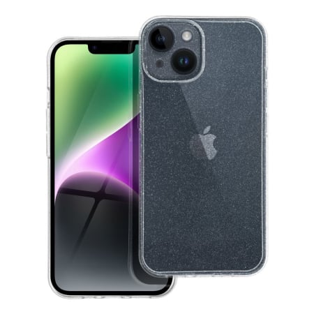 Huse IPHONE - Husa Clear Case Blink Compatibil Cu IPHONE 17 PRO MAX 2.0mm - TRANSPARENT CU SCLIPICI
