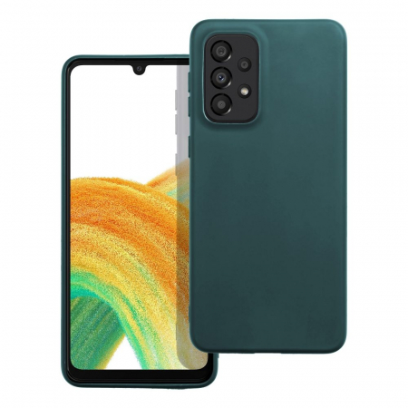 Huse SAMSUNG - Husa Silicon MATT CASE Compatibil Cu SAMSUNG A53 5G / A536 - VERDE INCHIS