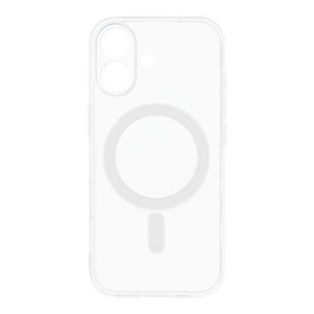 Huse Telefoane - Husa Clear Case Compatibil MagSafe pentru IPHONE 17 2.0mm - TRANSPARENT 