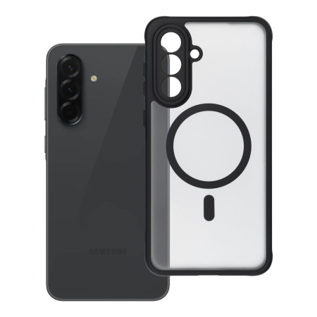 Huse Telefoane - Husă Full Matte Mag Cover MagSafe compatibilă cu Samsung A36 5G / A366 - NEGRU