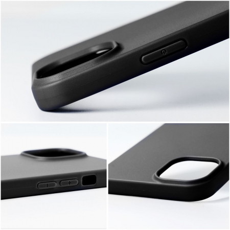 Husa Silicon MATT CASE Compatibil Cu SAMSUNG A06 4G / A065 - NEGRU [1]