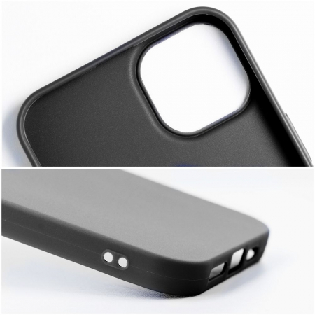 Husa Matt TPU Silicon case Compatibil Cu IPHONE 16 Pro Max - NEGRU [2]