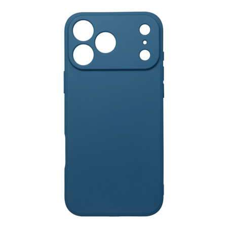 Huse IPHONE - Husa Matt TPU Silicon case Compatibil Cu IPHONE 17 Pro Max - ALBASTRU