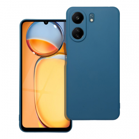 Huse XIAOMI - Husa Silicon MATT CASE Compatibil Cu XIAOMI Redmi 13C / Poco C65 - ALBASTRU
