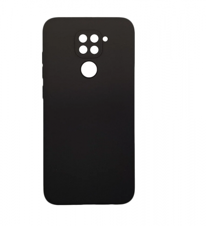 Huse XIAOMI - Husa Matt TPU Silicon case XIAOMI REDMI NOTE 9 - NEGRU