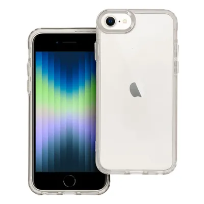 Huse IPHONE - Husa PEARL CASE Iphone 6 / 7 / 8 / SE 2020 / SE 2022 - TRANSPARENT / NEGRU