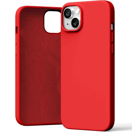 Huse Telefoane - Husa SILICONE CASE Compatibil Cu Samsung A37 5G / A376 - ROSU / RED