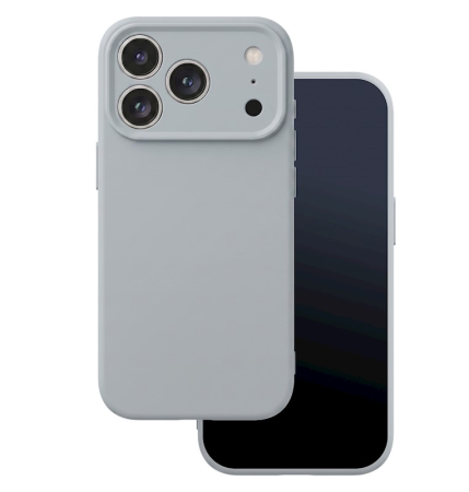 Huse IPHONE - Husa SILICON CASE COMPATIBIL CU IPHONE 17 PRO / 18 PRO - SILVER