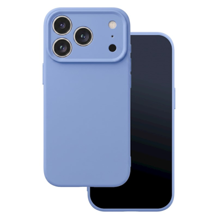 Huse IPHONE - Husa SILICON CASE COMPATIBIL CU IPHONE 17 PRO / 18 PRO - SKY BLUE