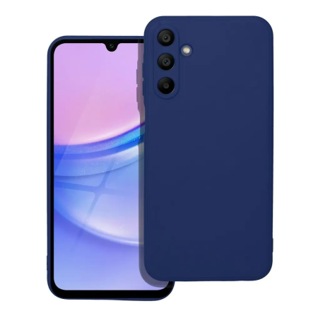 Huse Telefoane - Husa Silicon Soft Case COMPATIBIL cu Samsung Galaxy A15 4G - 5G / A155 / A156 - DARK BLUE