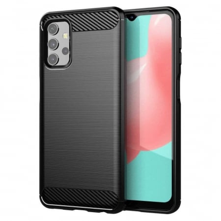 Huse Telefoane - Husa CARBON CASE COMPATIBIL Cu SAMSUNG A32 4G / A326 - NEGRU