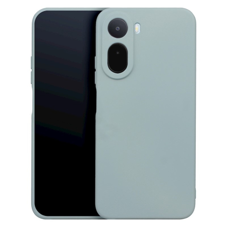 Huse XIAOMI - Husa SILICONE CASE Compatibil Cu XIAOMI Redmi A7 Pro 4G - SILVER / GRI