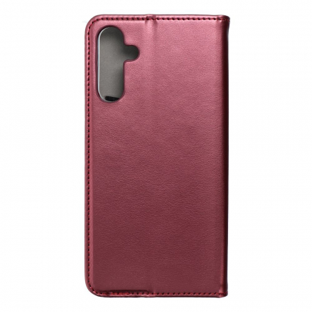 Husa Smart Magnetic Compatibil Cu SAMSUNG A15 4G - 5G / A155 / A156 - BORDO [1]