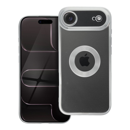 Huse Telefoane - Husa Silicon Case Glam COMPATIBIL Cu IPHONE 17 AIR - SILVER