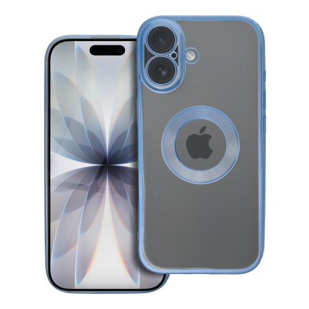 Huse IPHONE - Husa Silicon Case Glam COMPATIBIL Cu IPHONE 17 - BLUE
