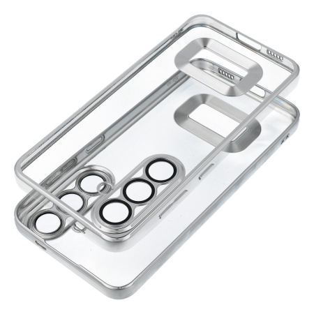 Husa Silicon Case Glam COMPATIBIL Cu SAMSUNG A56 / A566 - SILVER [1]