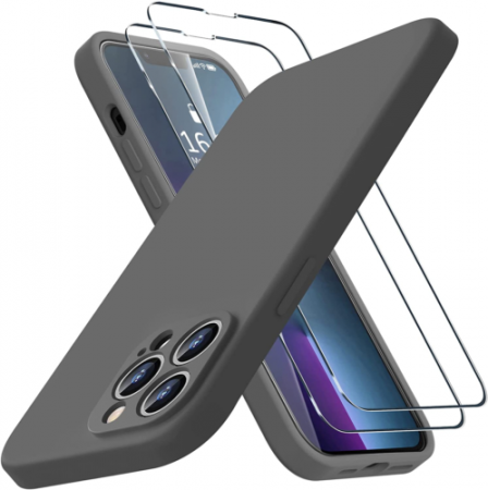 Huse IPHONE - HUSA silicon case pentru Iphone 14 Pro Max - Negru