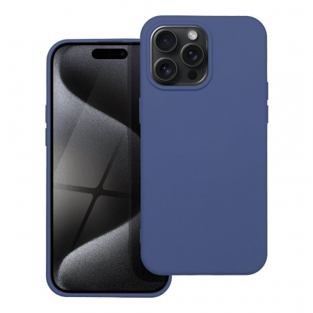Huse IPHONE - HUSA silicon case pentru Iphone 15 Pro Max - Albastru / Blue