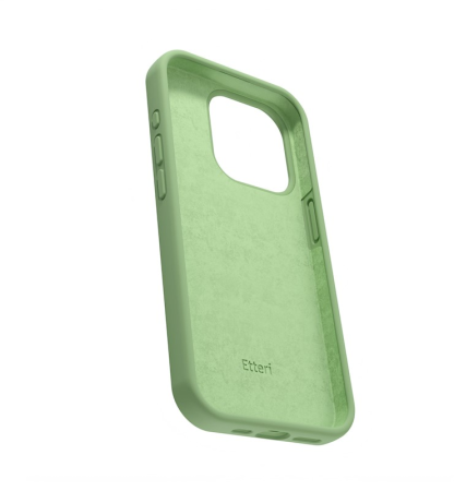 Husa ETTERI Silicone Case  COMPATIBIL CU SAMSUNG S22 Ultra / S908 - LIGHT GREEN [1]