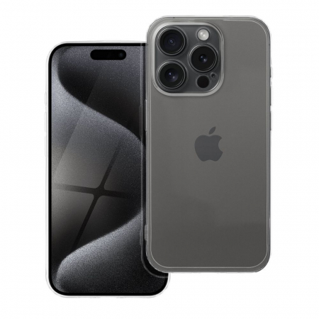 Huse Telefoane - Husa Silicon CLEAR CASE COMPATIBIL cu IPHONE 16 1.5MM - TRANSPARENT
