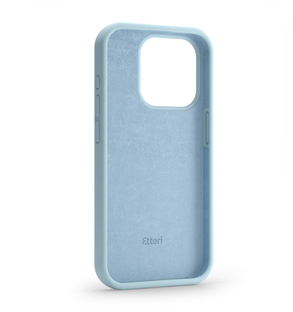 Husa ETTERI Silicone Case  COMPATIBIL CU SAMSUNG S22 Ultra / S938 - LIGHT BLUE [1]
