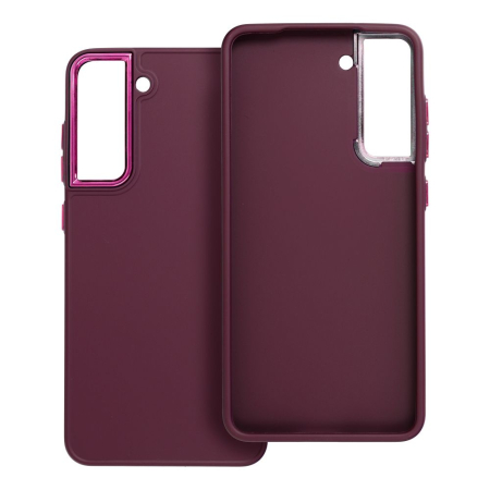 Husa Silicon Frame Compatibil Cu Samsung S21 FE / G990  - MOV [1]