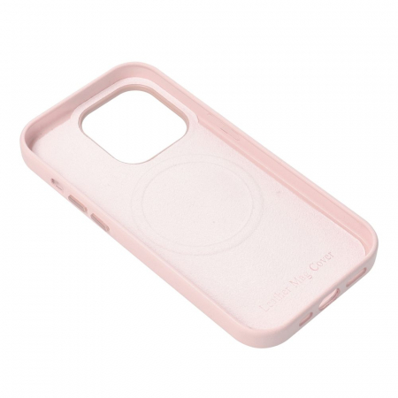 Husa Leather Mag Cover IPHONE 13 PRO  - ROZ [2]