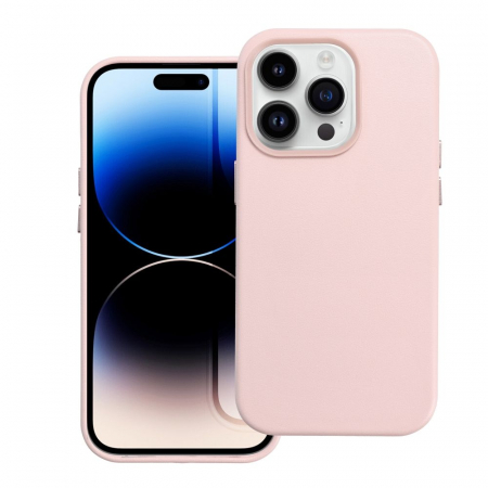 Huse IPHONE - Husa Leather Mag Cover IPHONE 13 PRO  - ROZ