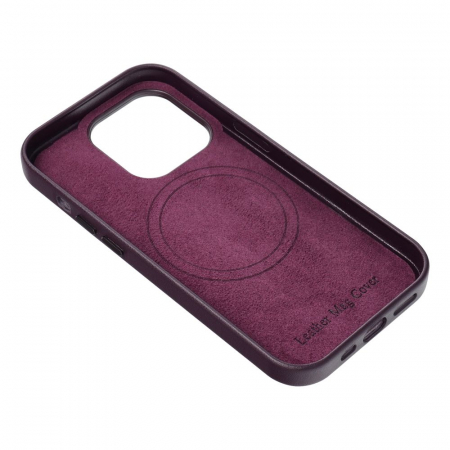 Husa Leather Mag Cover IPHONE 14 PRO -VIOLET [2]