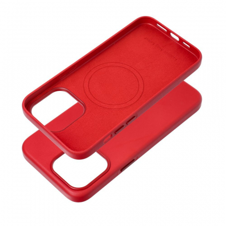 Husa Leather Mag Cover IPHONE 15 PRO Max - ROSU [1]