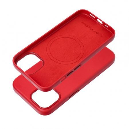 Husa Leather Mag Cover IPHONE 15 - ROSU [1]